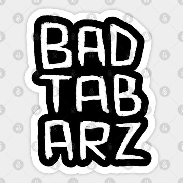 Bad Tabarz, Thuringian Forest Sticker by badlydrawnbabe